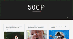 Desktop Screenshot of 500p.com